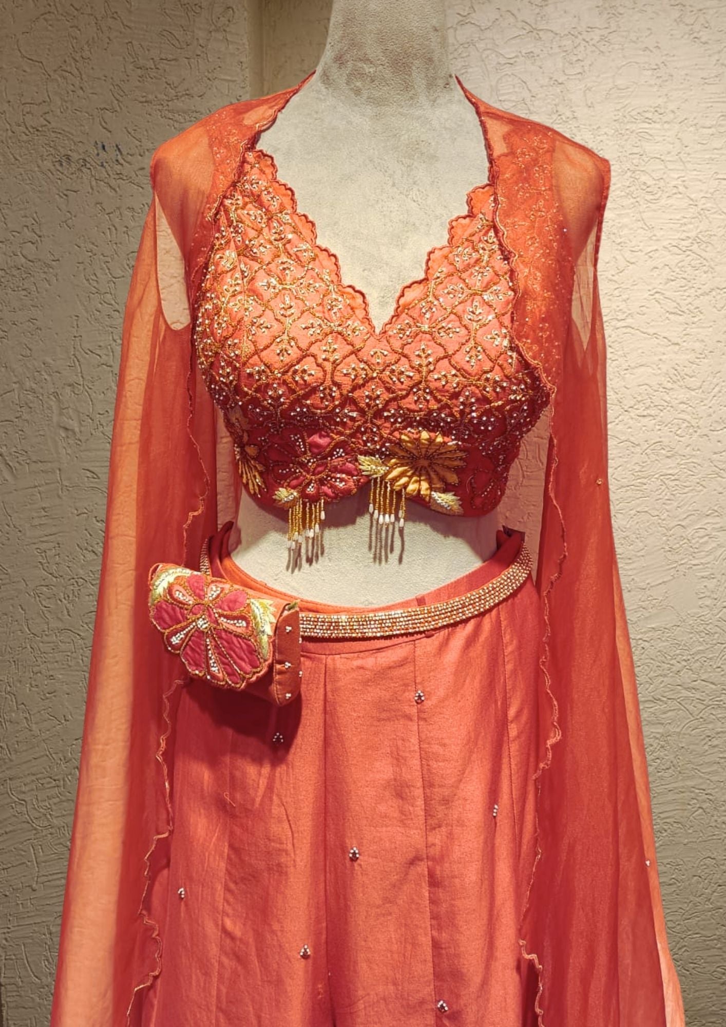 SALE- KAASHVI RUST CO-ORD SET