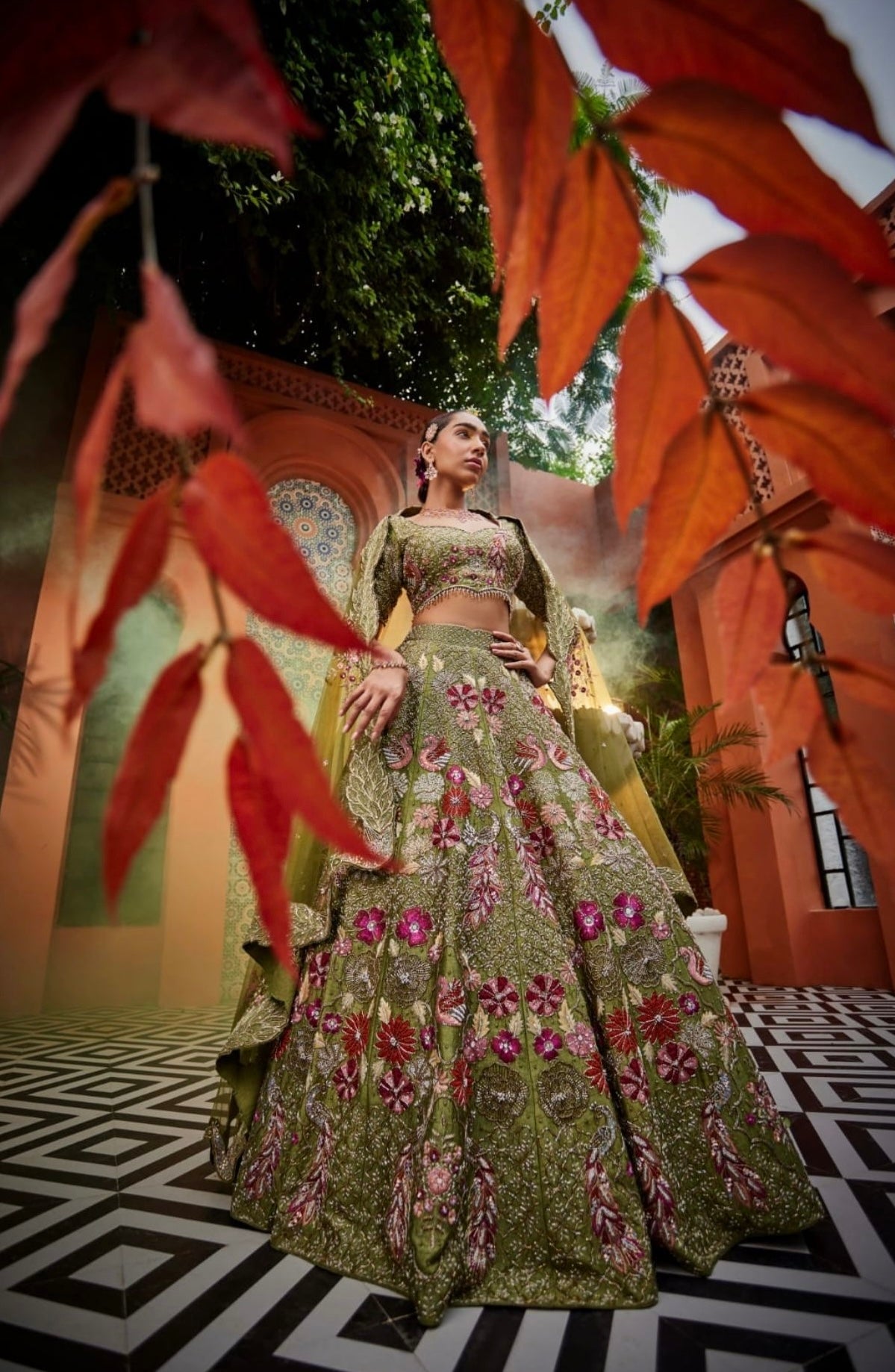 SALE- MORNI LEHENGA SET