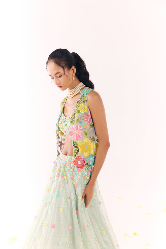 Breeze Song Jacket and Skirt Sets