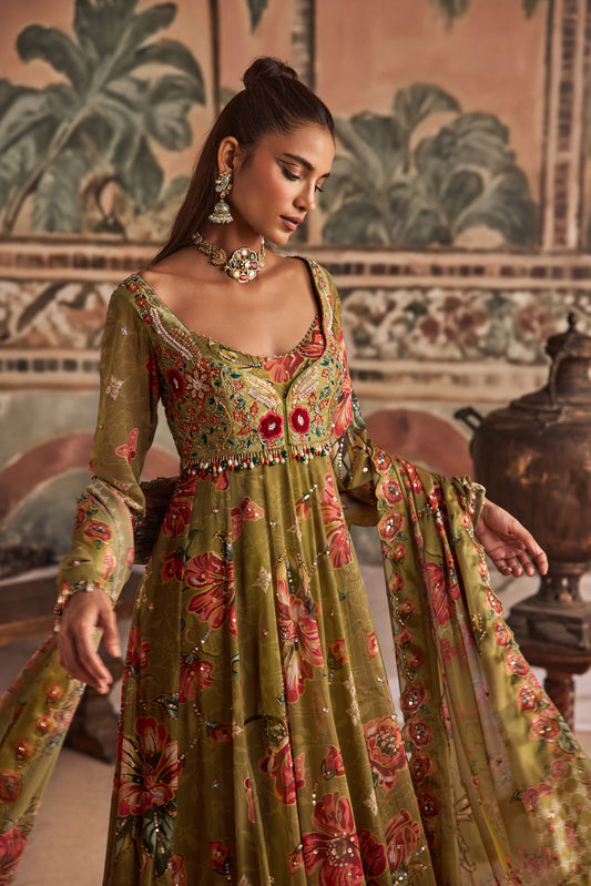 Boho Begum Anarkali Set