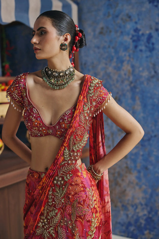 LAVANYA PRE DRAPED SAREE