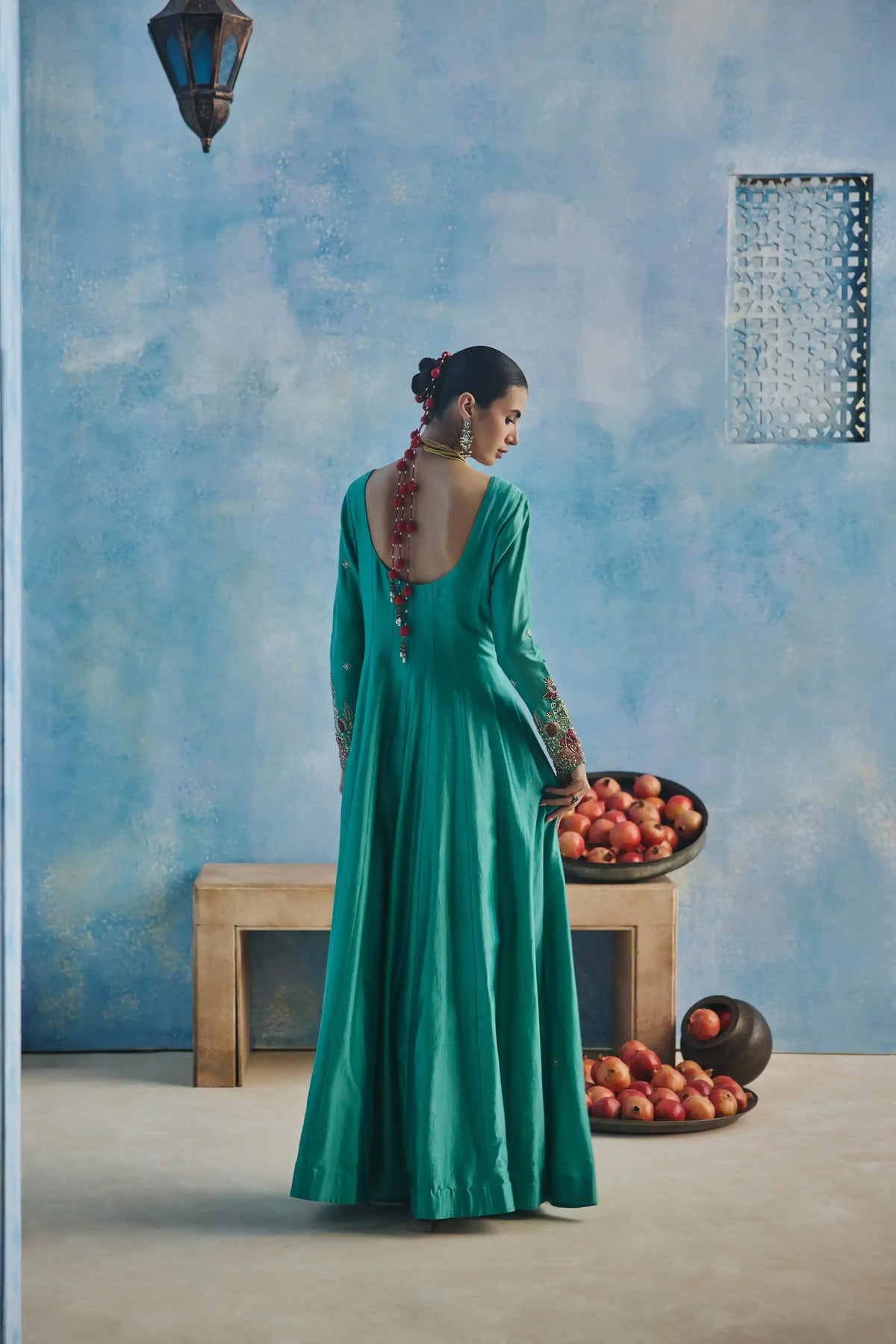 AMBAR ANARKALI SUIT SET