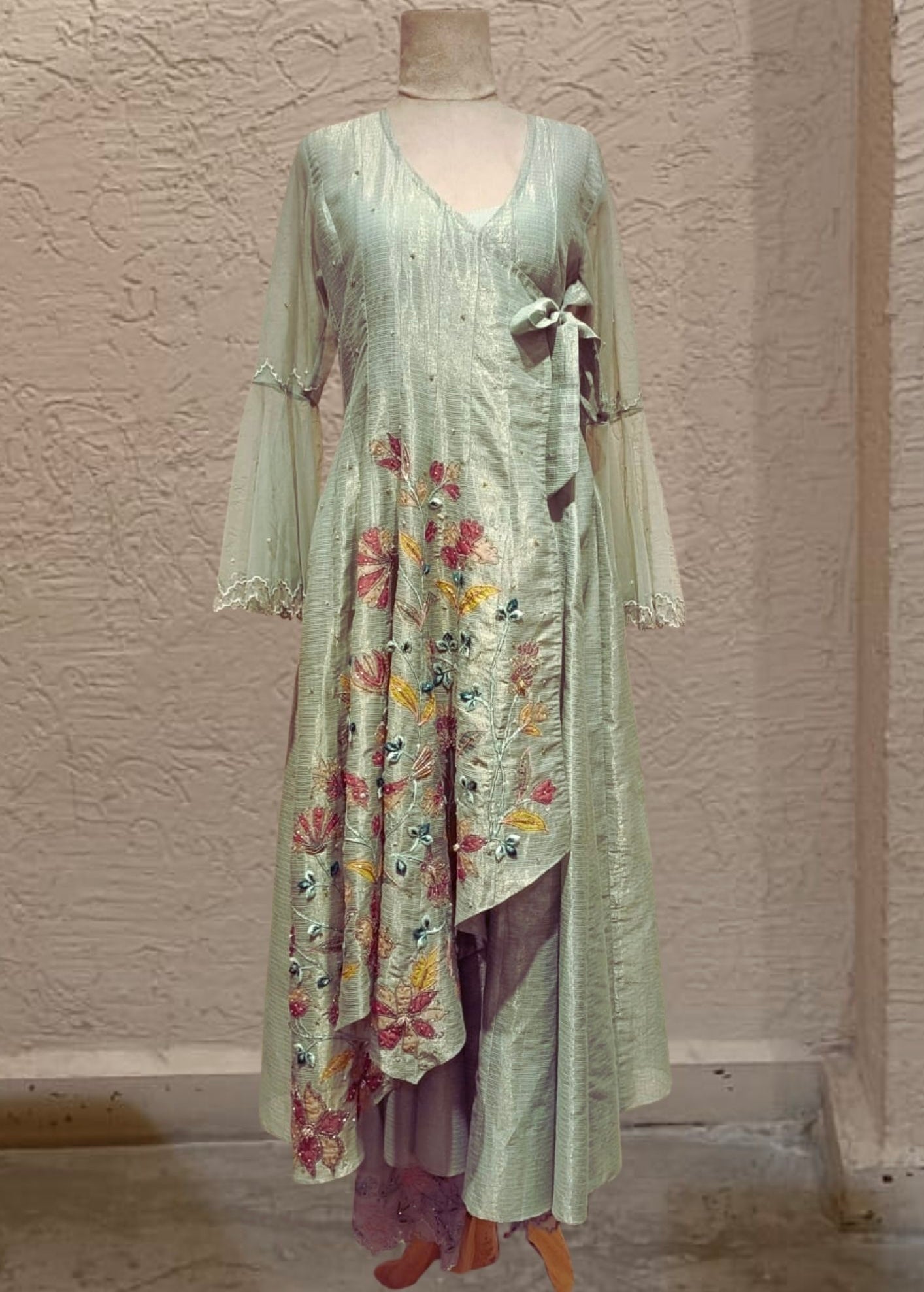 SALE- FRESH BLOOM ANGRAKHA SUIT SET