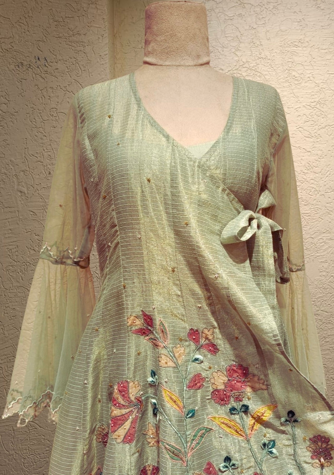 SALE- FRESH BLOOM ANGRAKHA SUIT SET