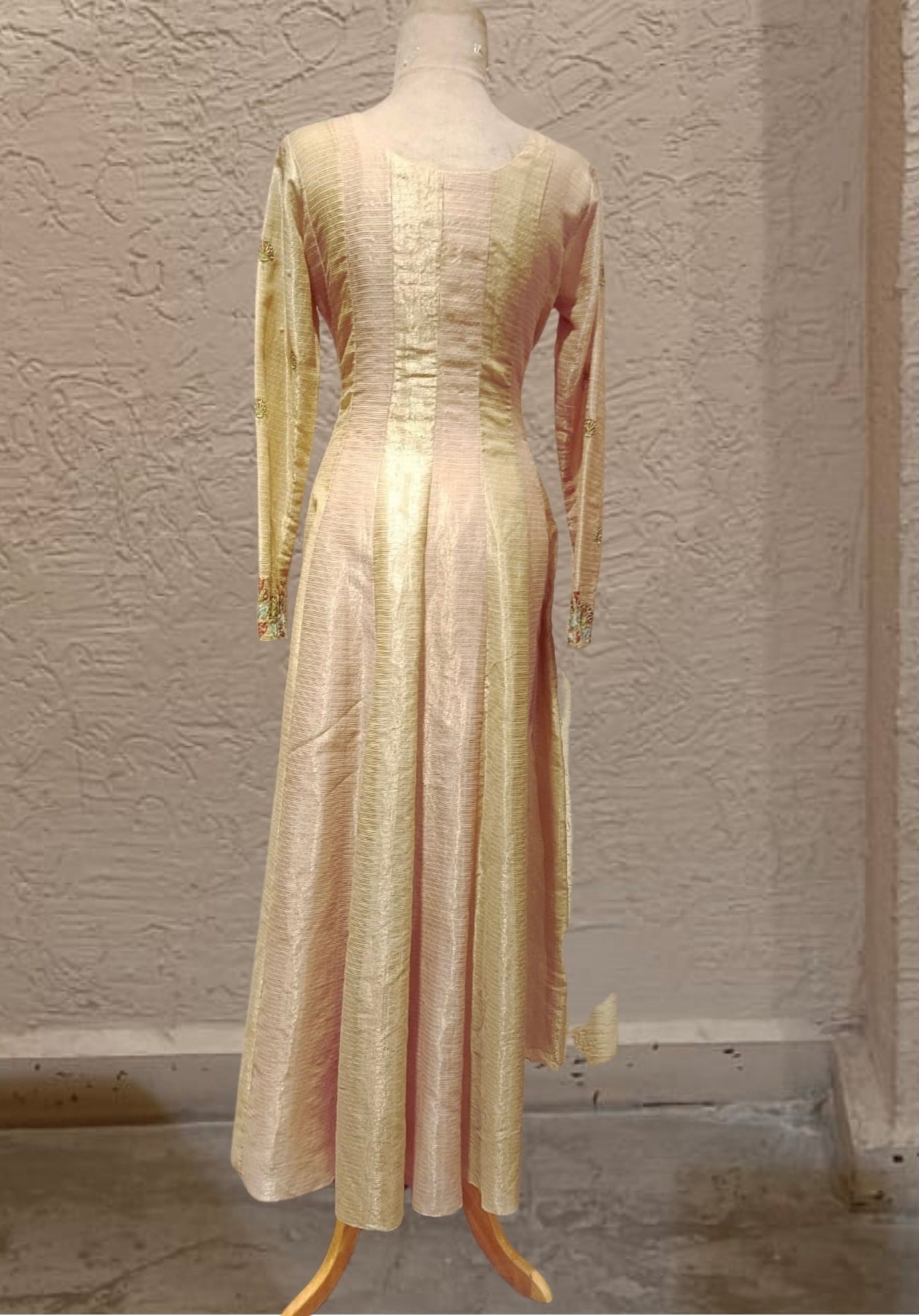 SALE- LEAFY PINK  ANARKALI KURTA