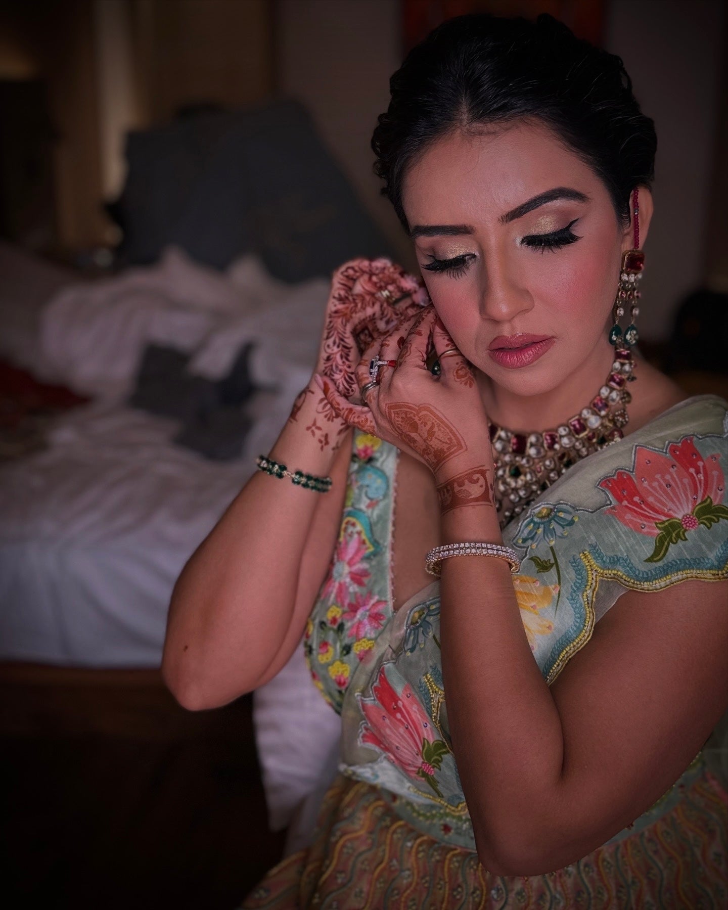 Glittering Meadows Lehenga Set
