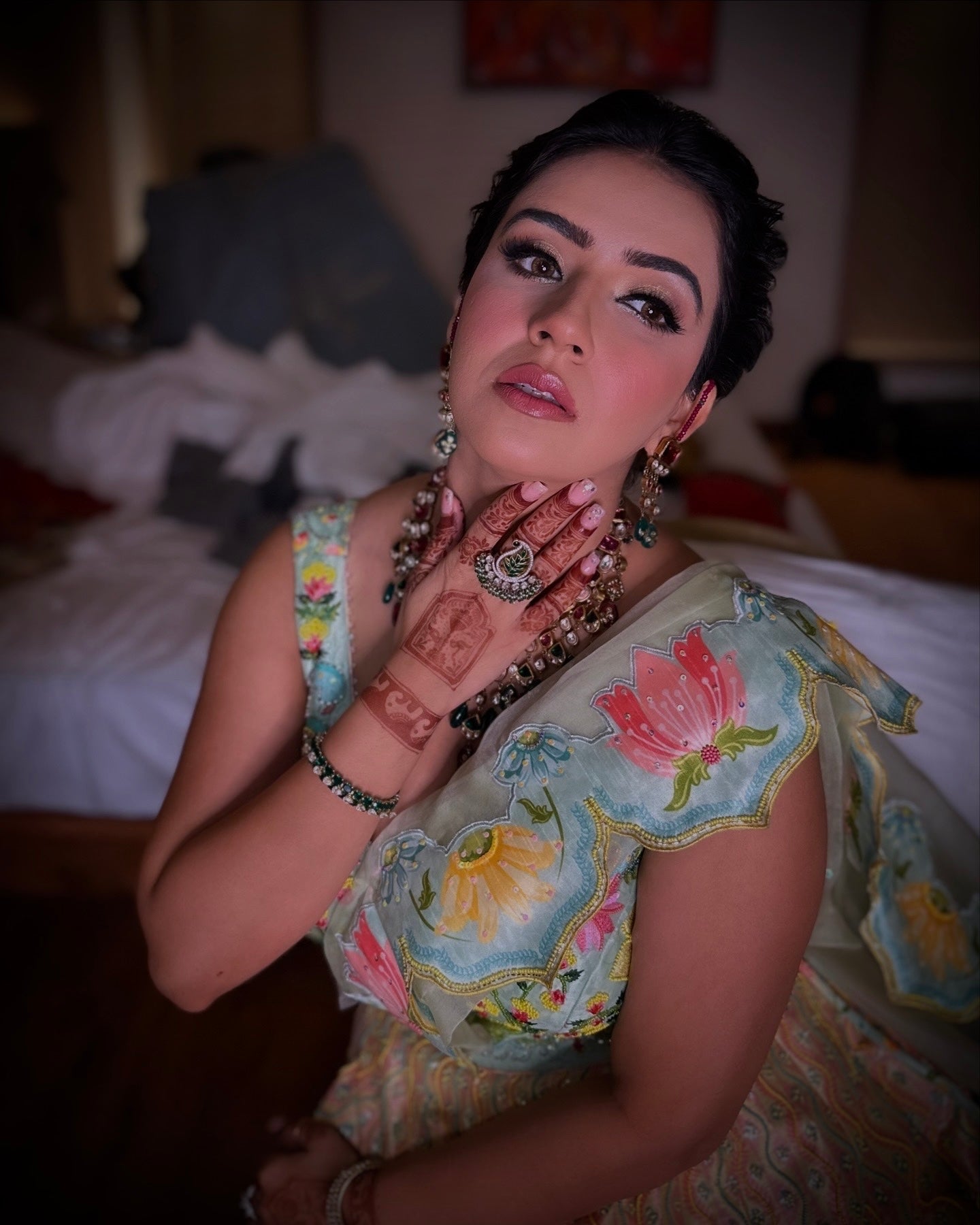 Glittering Meadows Lehenga Set
