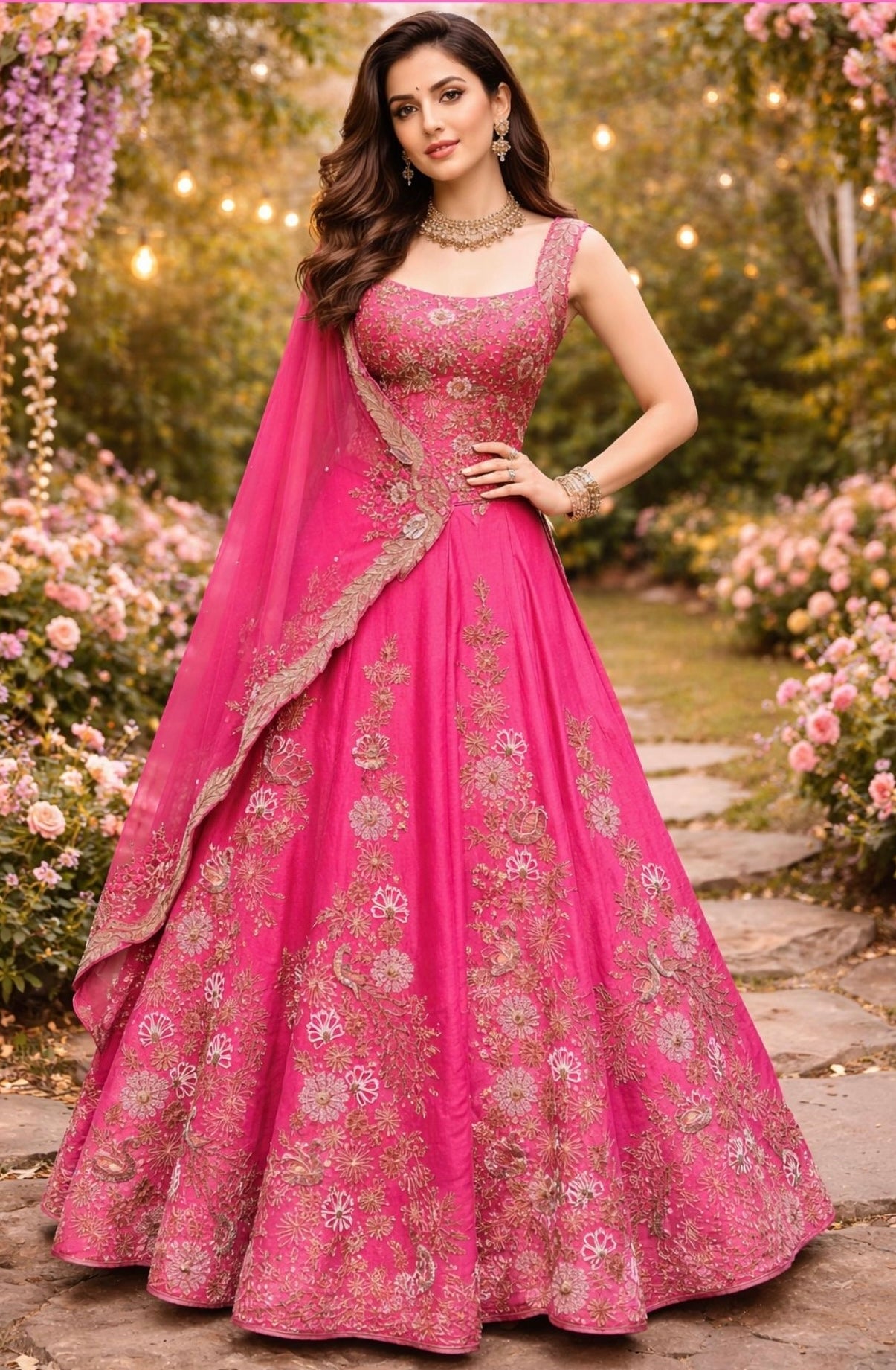 SALE- SHEHZADI LEHENGA SET