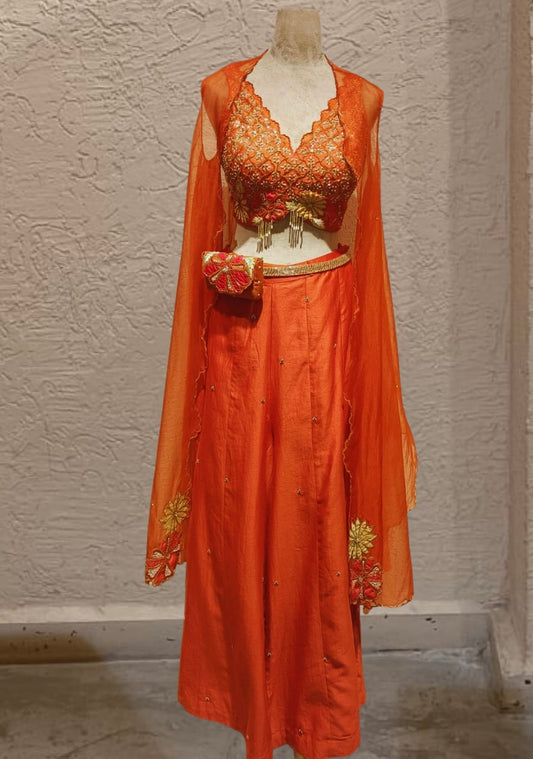 SALE- KAASHVI RUST CO-ORD SET