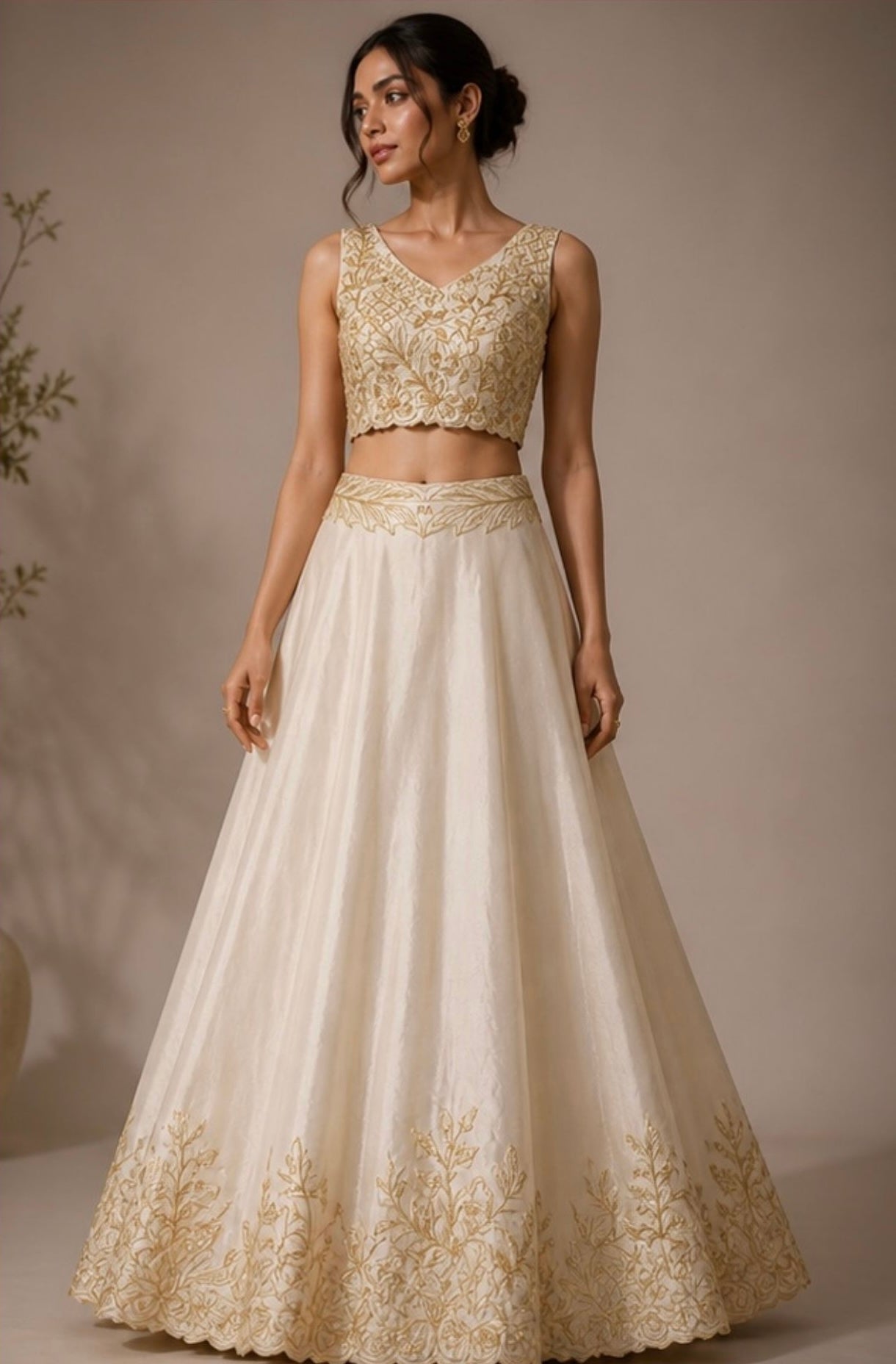 SALE- MORNING DEW LEHENGA SET