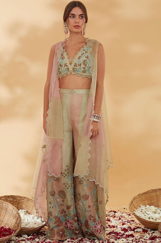 SALE- ROSY MIST CO-ORD SET