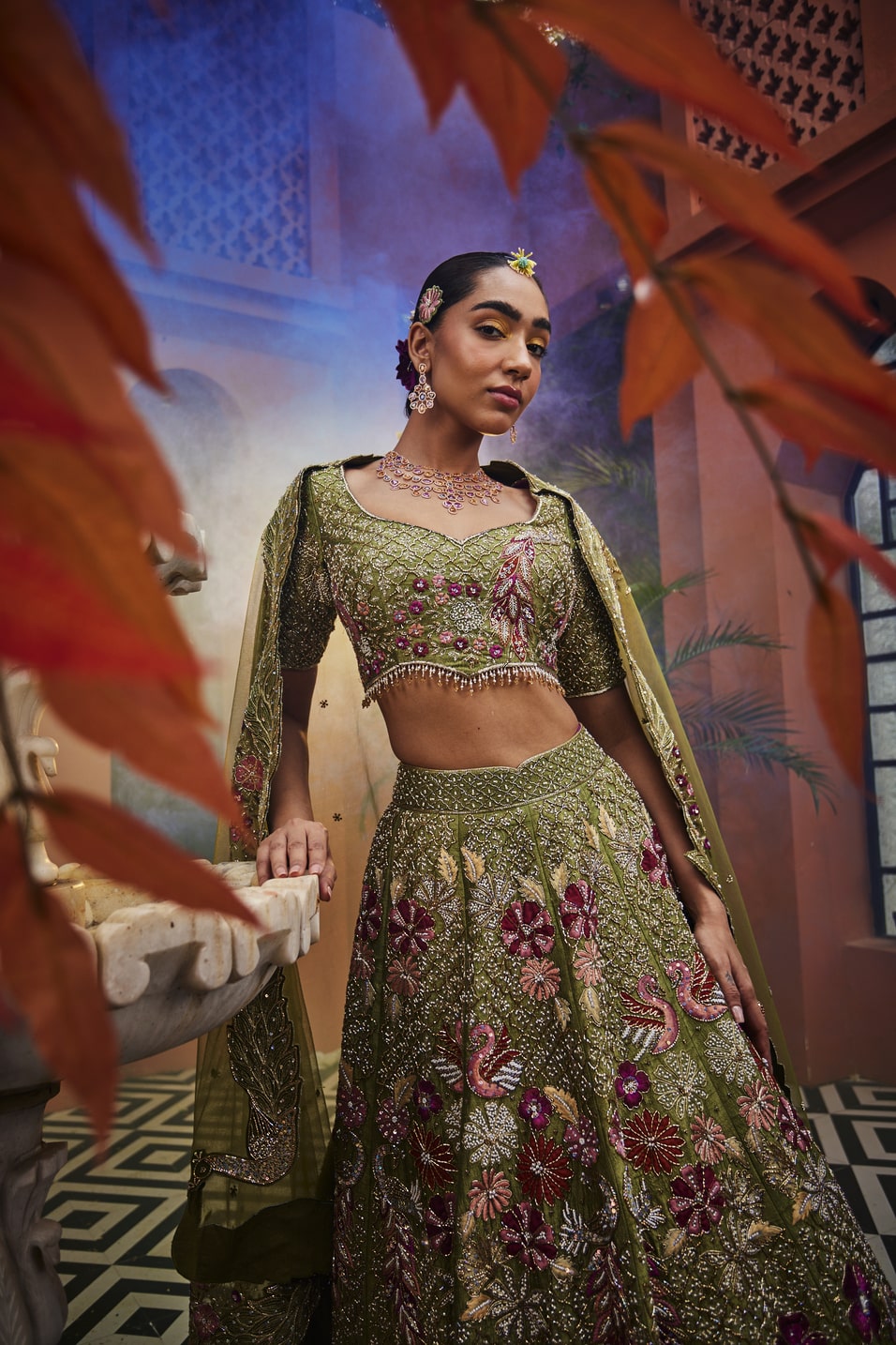 Morni Lehenga Set