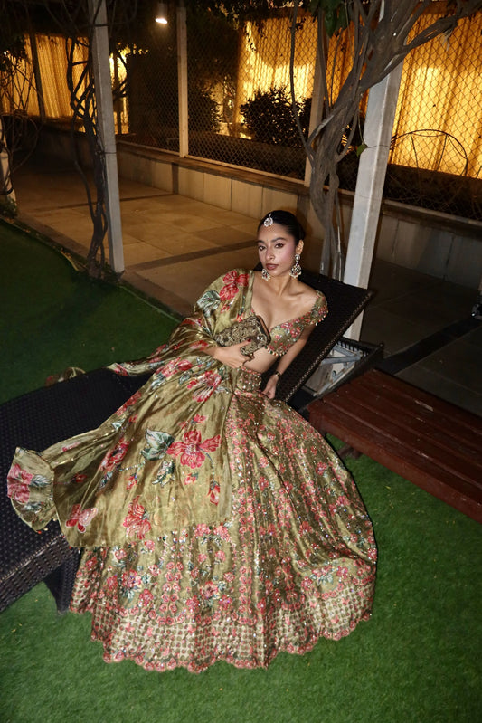 Nihareeka Singh Banno Bawari Lehenga Set