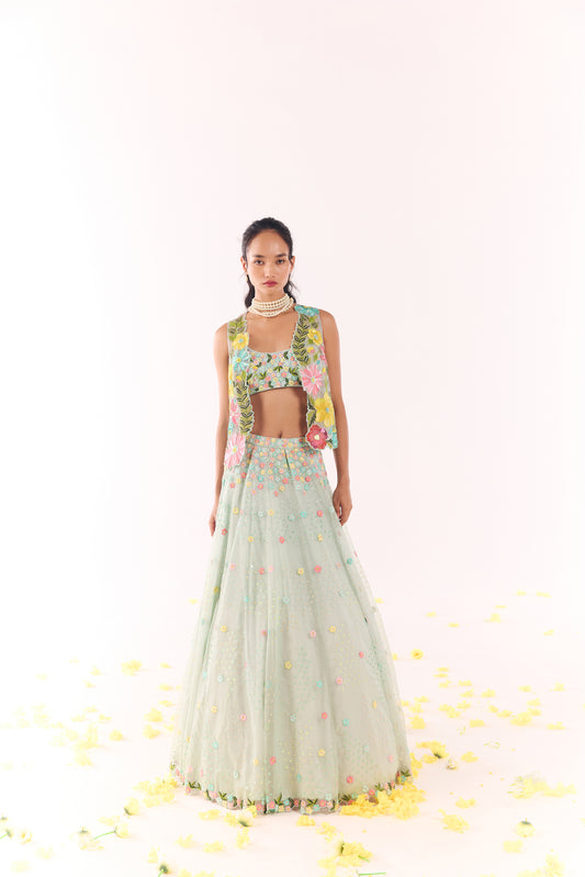 Breeze Song Jacket and Skirt Sets