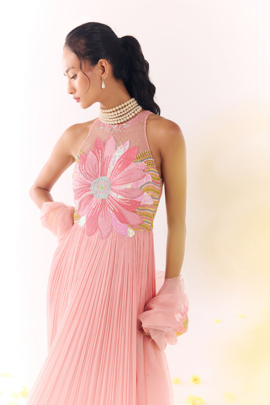 Love in Bloom Anarkali Set