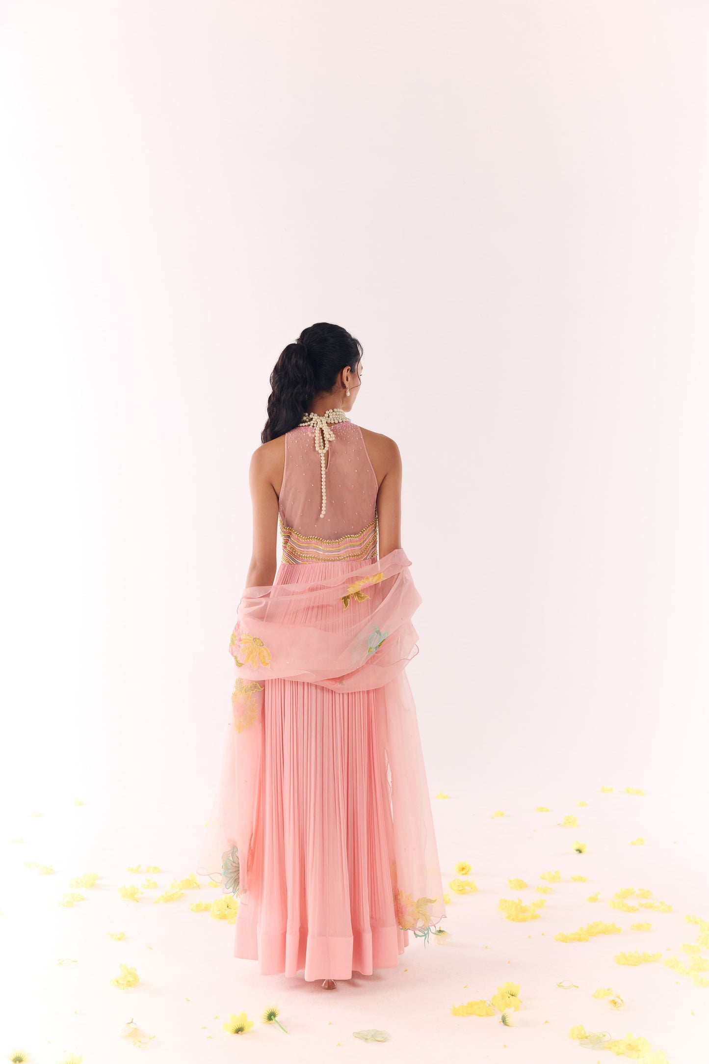 Love in Bloom Anarkali Set