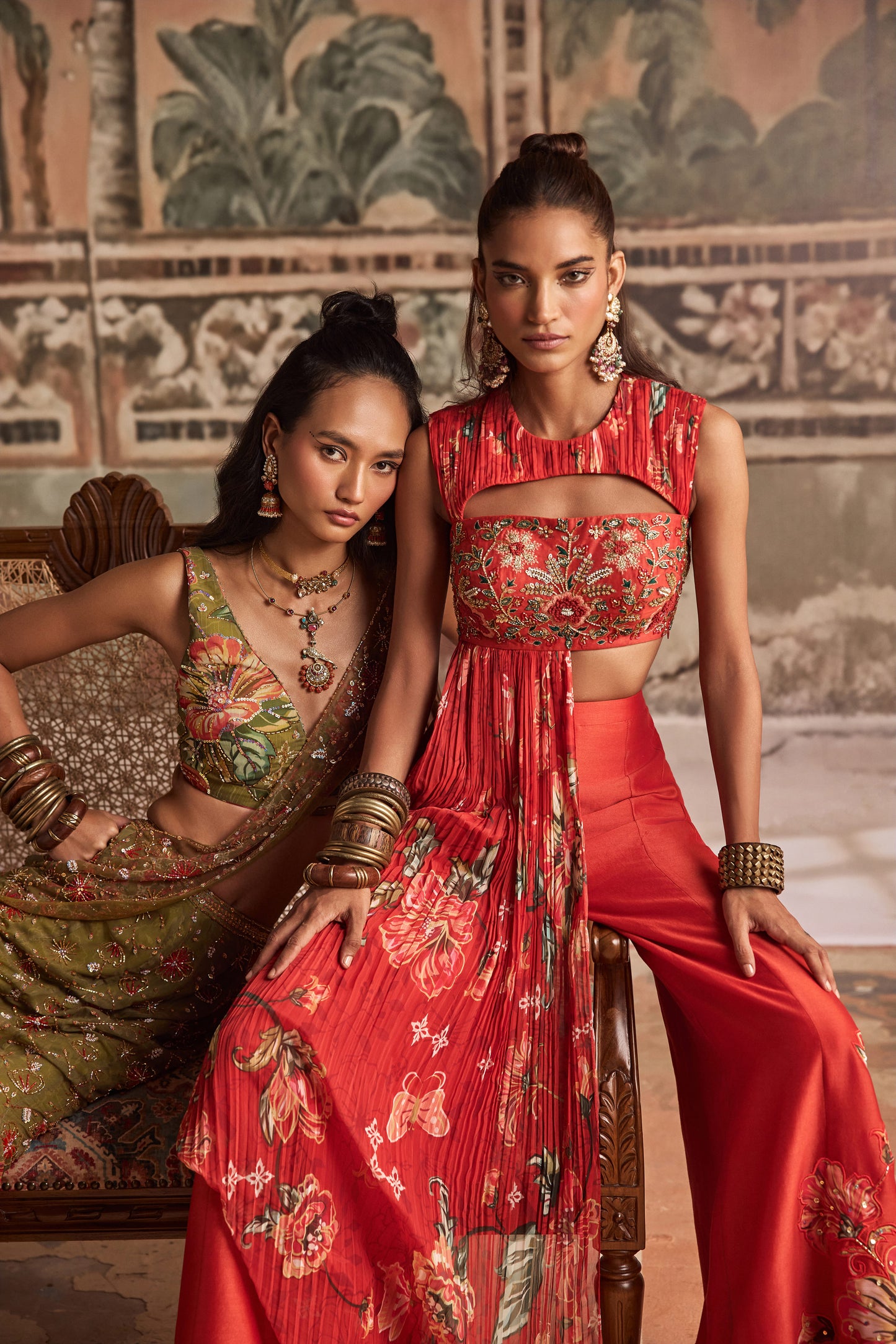 Kesar Kali Co-ord Sets