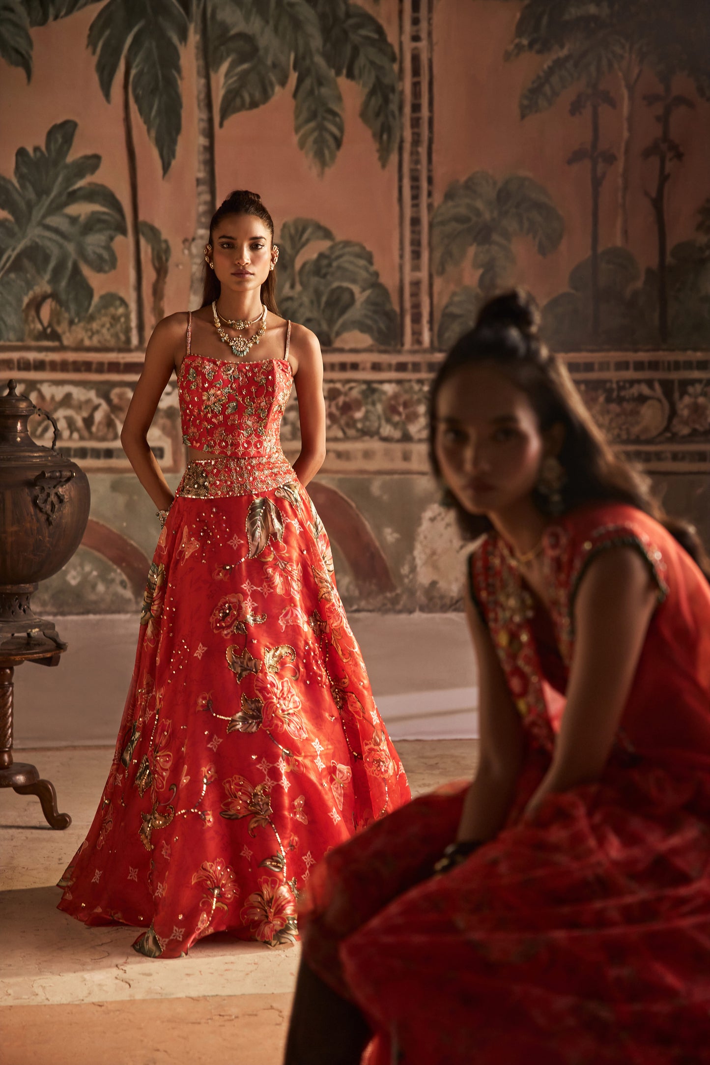 Desi Dhoop lehnga set