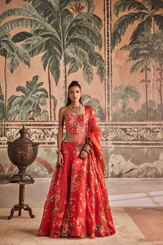 Desi Dhoop lehnga set