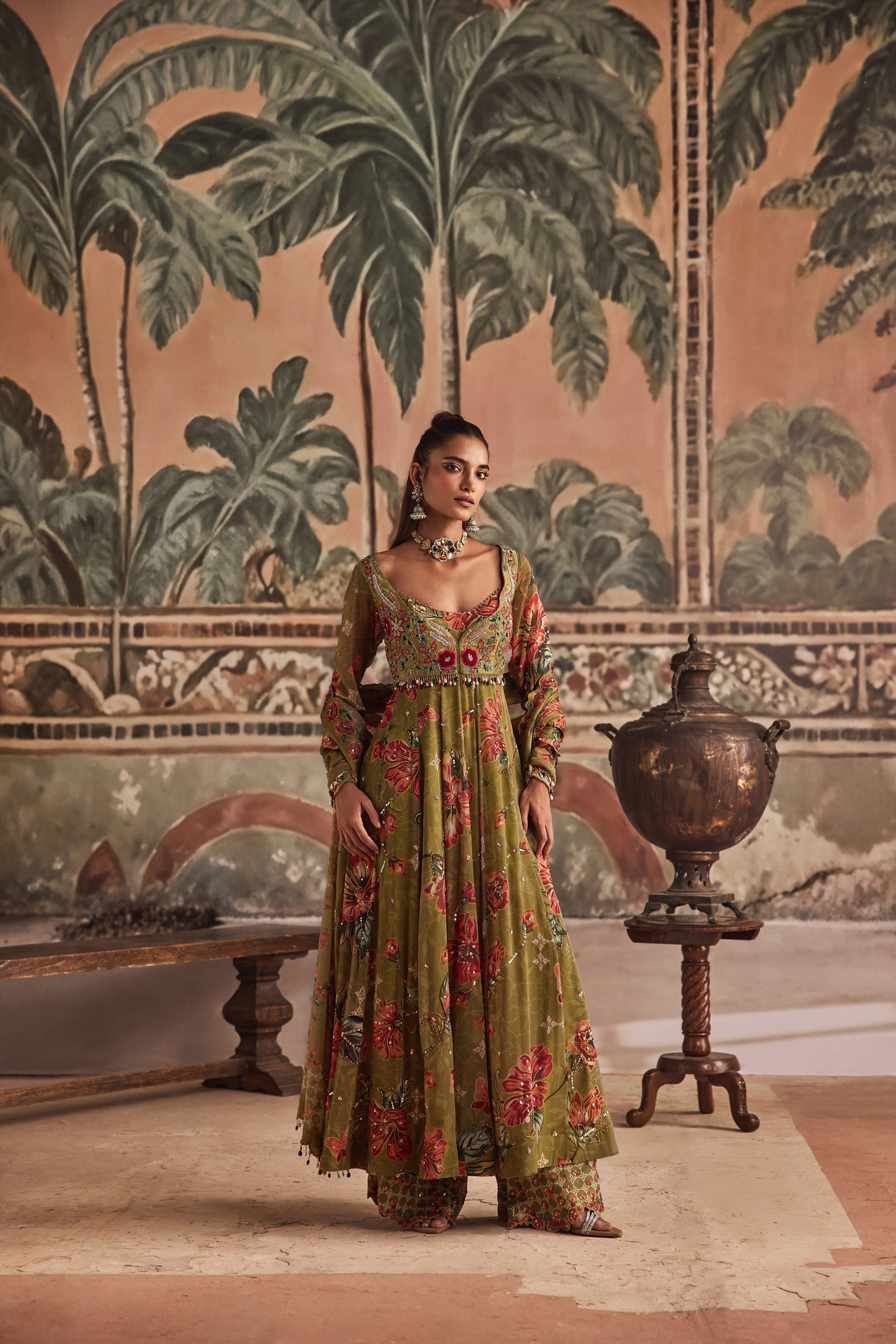 Boho Begum Anarkali Set