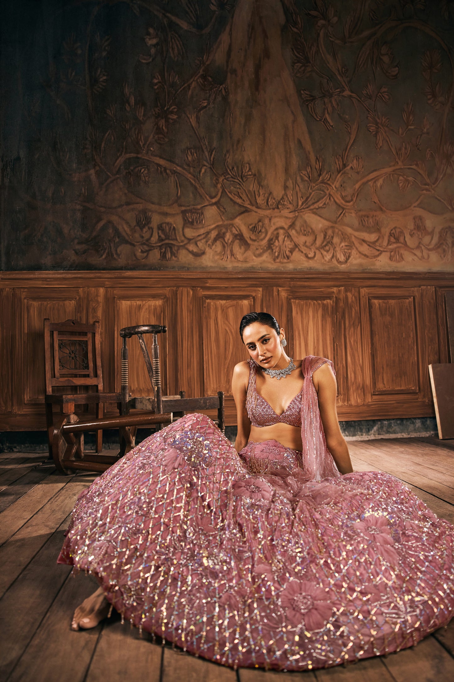 CELESTENE LEHENGA SET