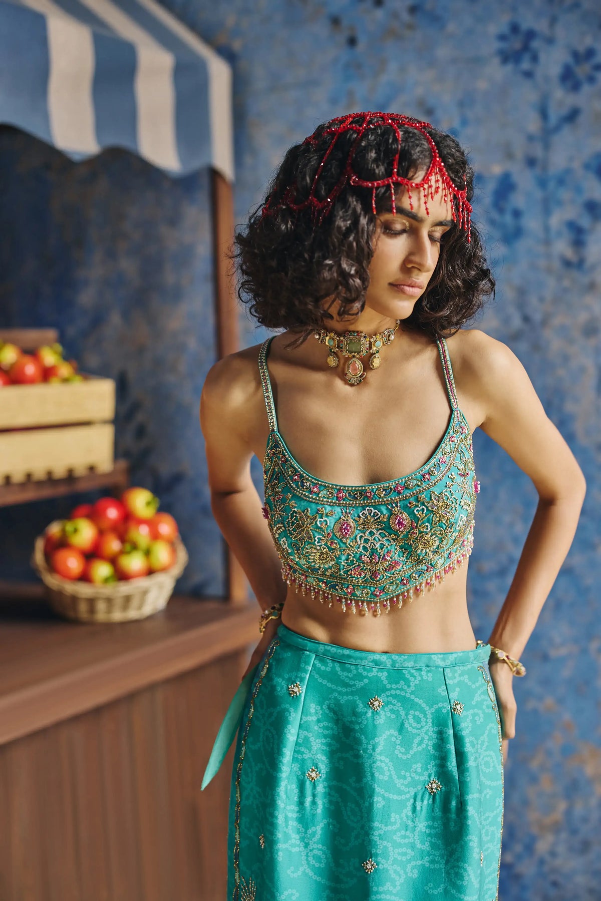 NEEL STRAIGHT SKIRT SET