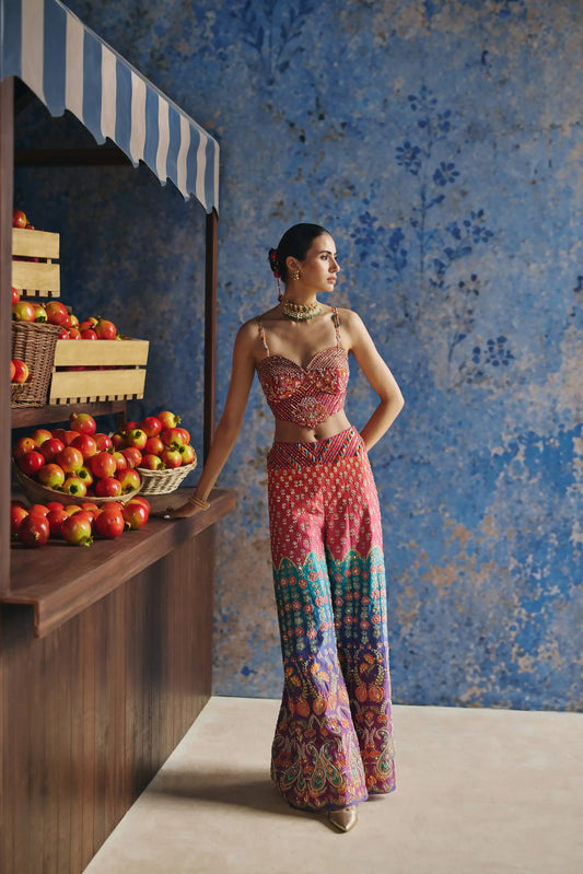 MEHERANG CORSET AND PANT SET