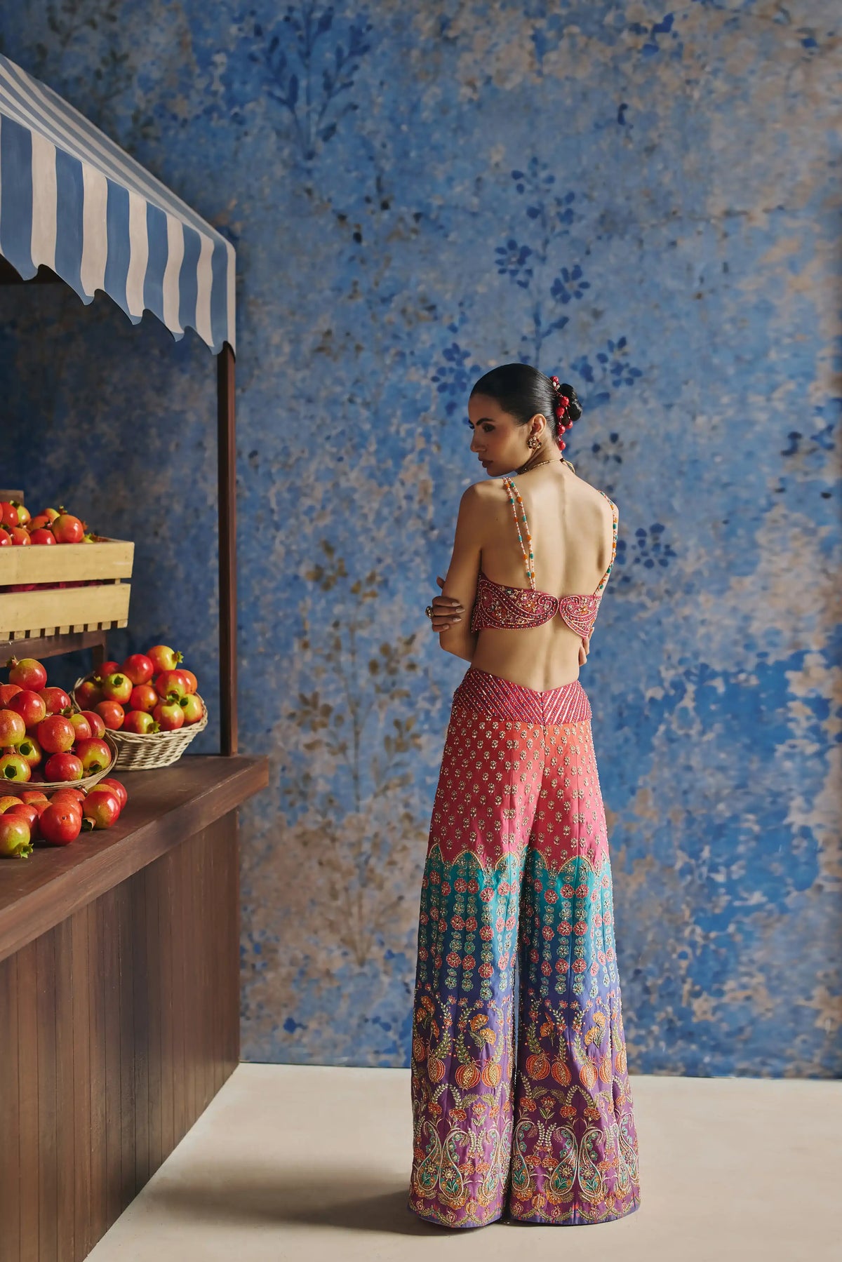 MEHERANG CORSET AND PANT SET