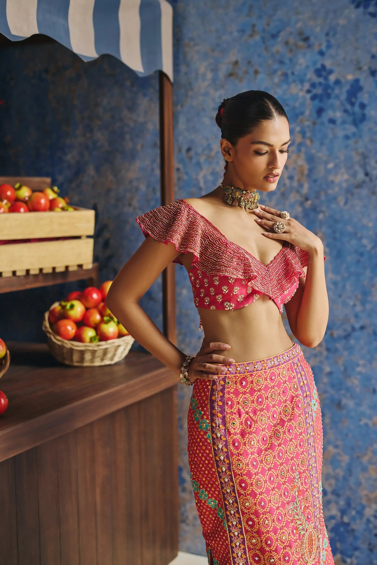 MAYURANG STRAIGHT SKIRT SET