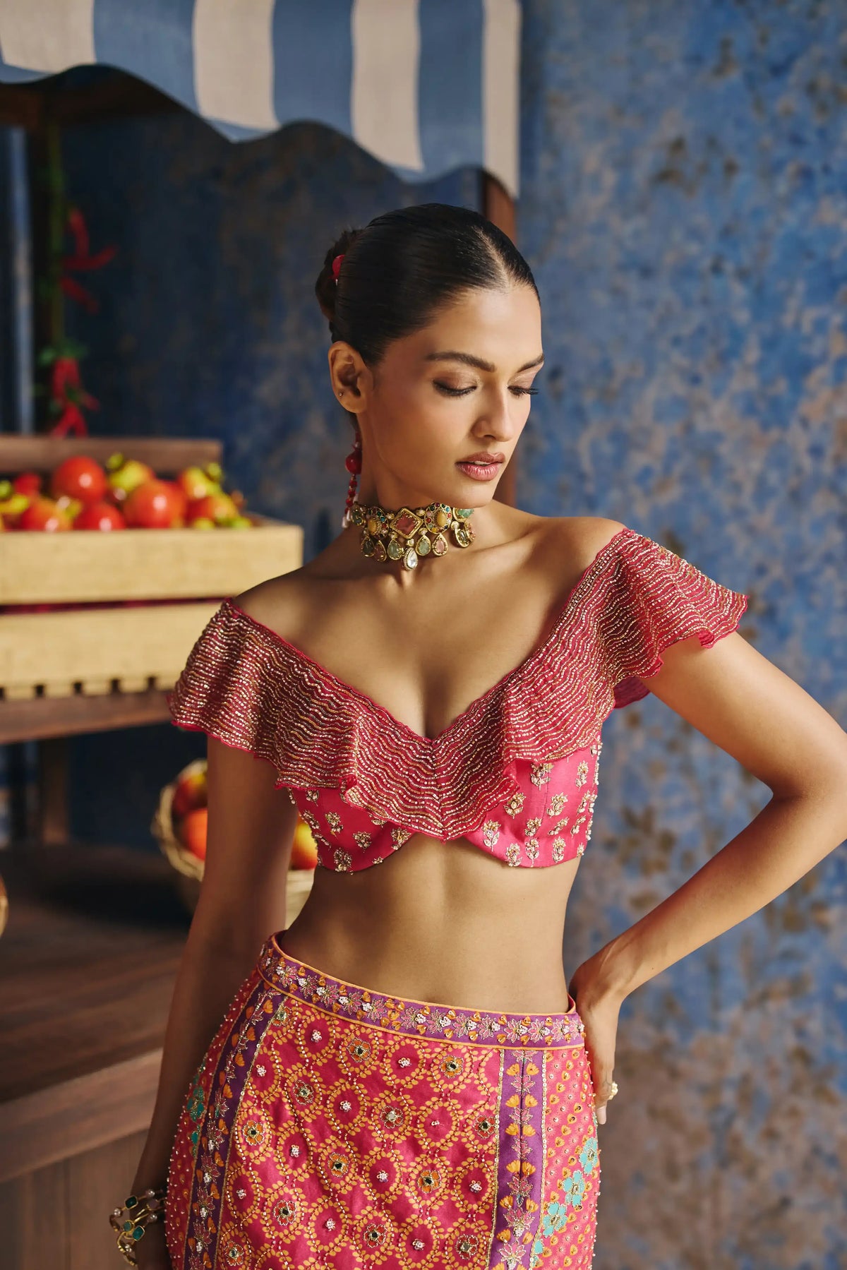 MAYURANG STRAIGHT SKIRT SET