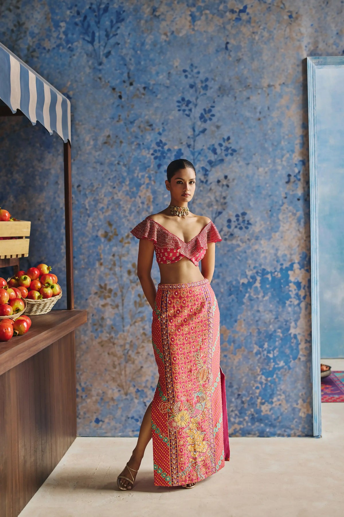 MAYURANG STRAIGHT SKIRT SET