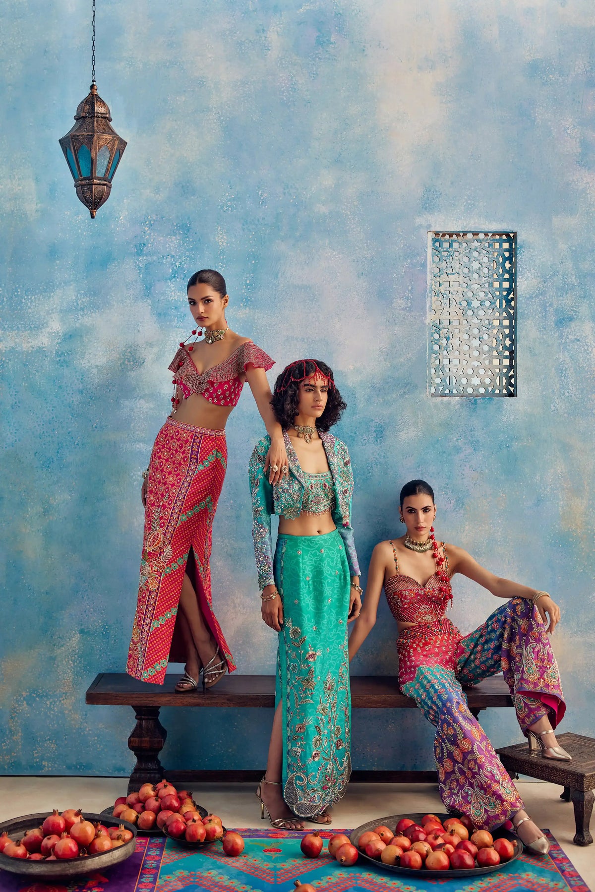 MAYURANG STRAIGHT SKIRT SET