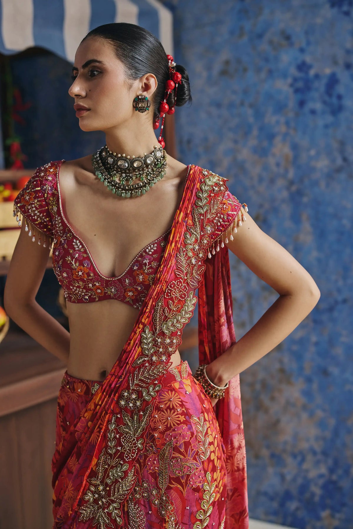LAVANYA PRE DRAPED SAREE