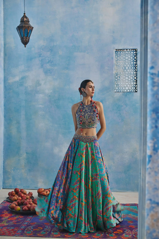 AMBUVAN LEHENGA SET