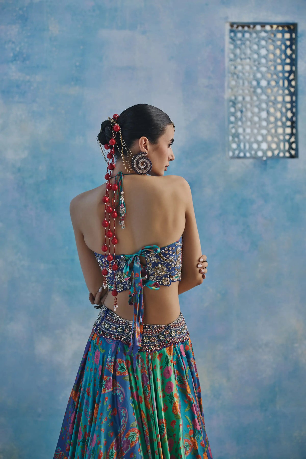 AMBUVAN LEHENGA SET