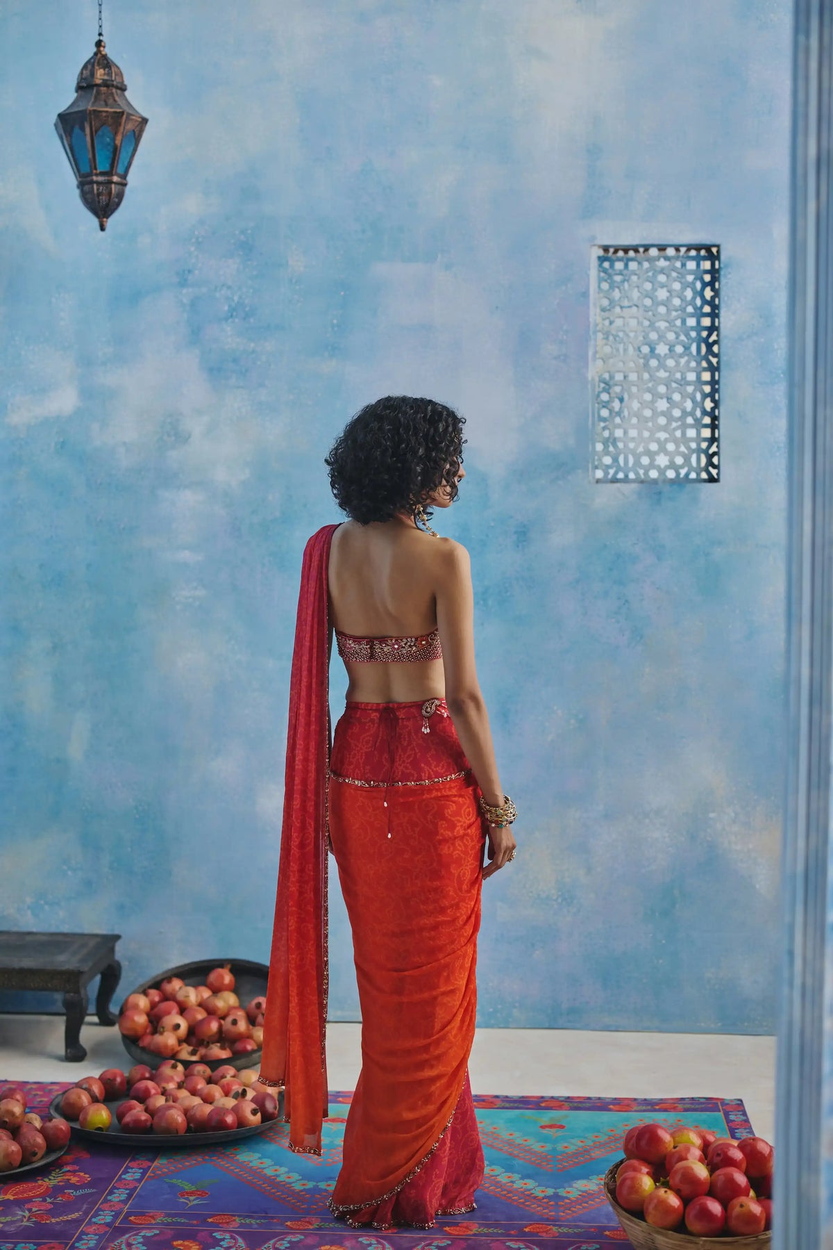 SUBH PRE DRAPED SAREE