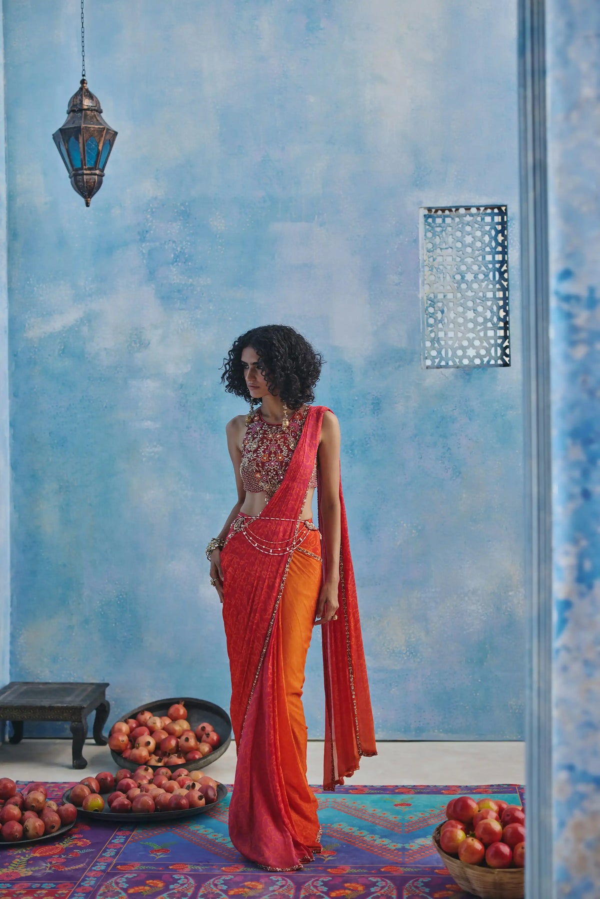 SUBH PRE DRAPED SAREE