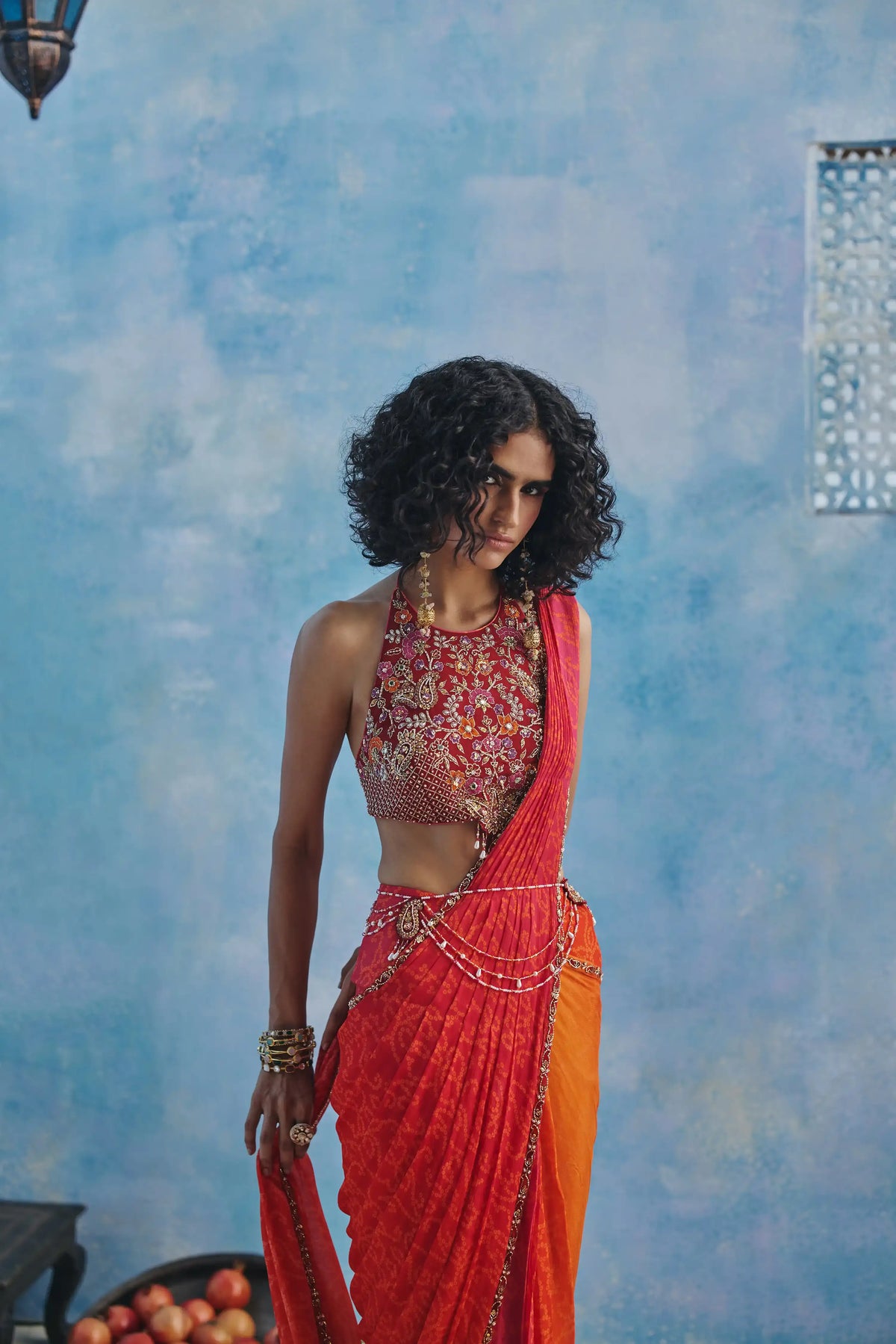 SUBH PRE DRAPED SAREE
