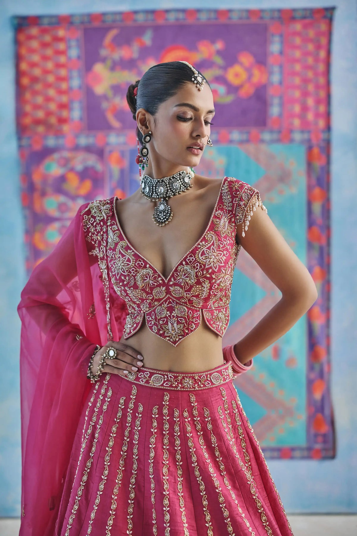 NOOR MAHAL LEHENGA SET