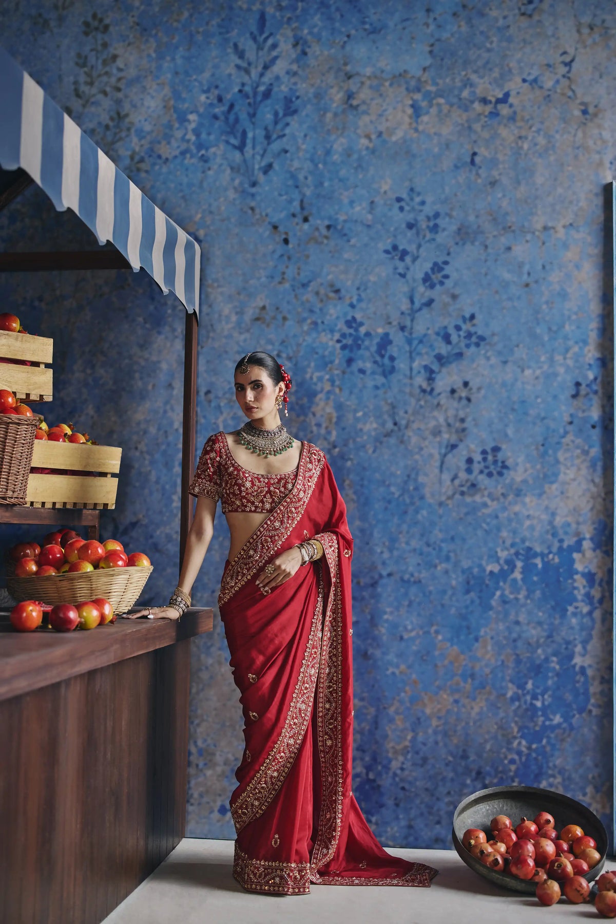 ANARIKA  SAREE SET