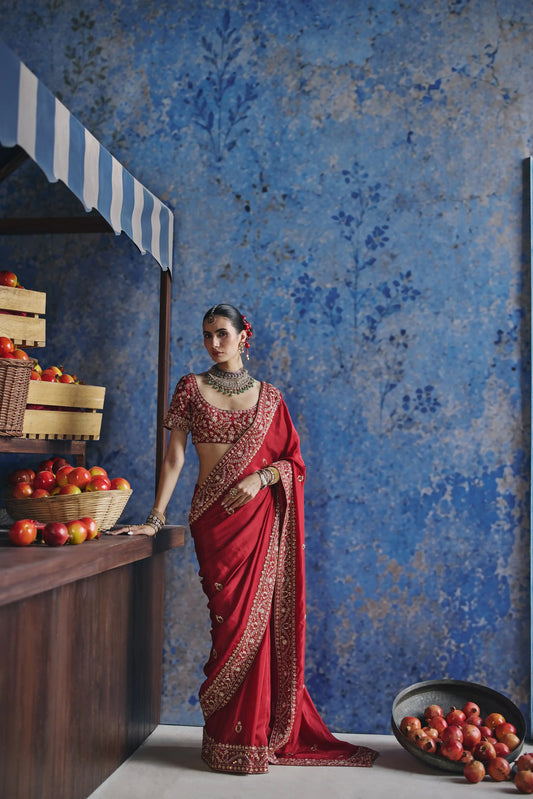 ANARIKA  SAREE SET