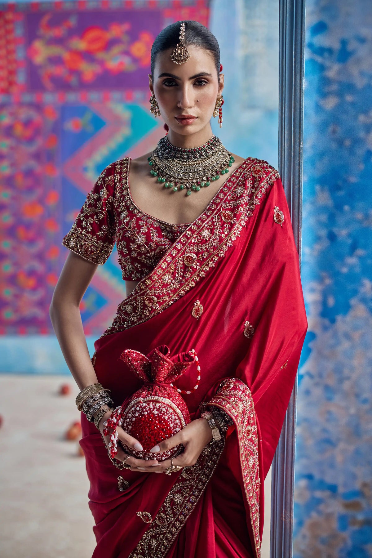 ANARIKA  SAREE SET
