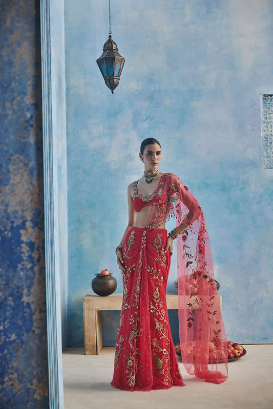 HARSHA PRE DRAPED SAREE