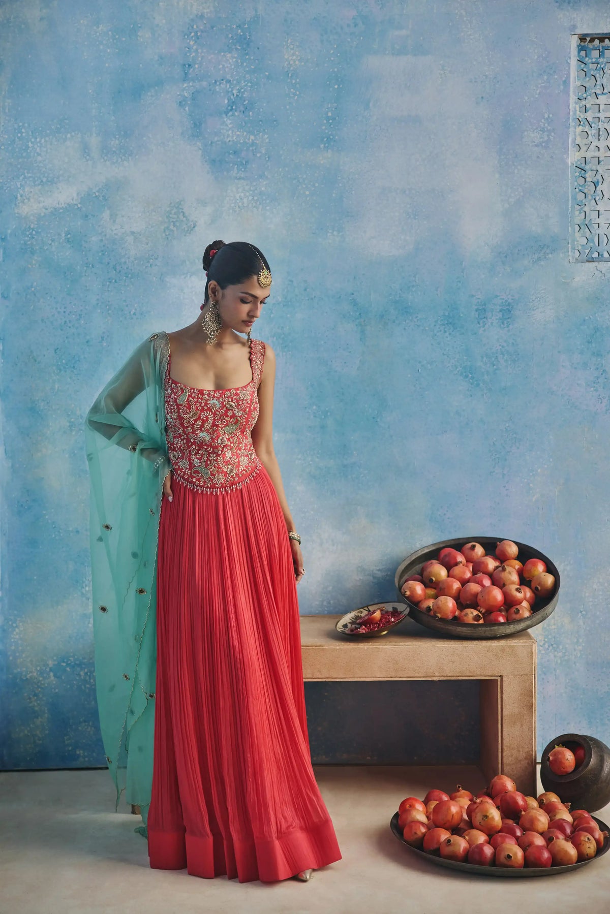 FIROZA ANARKALI SUIT SET