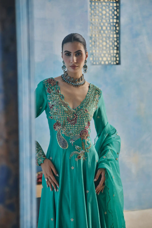 AMBAR ANARKALI SUIT SET