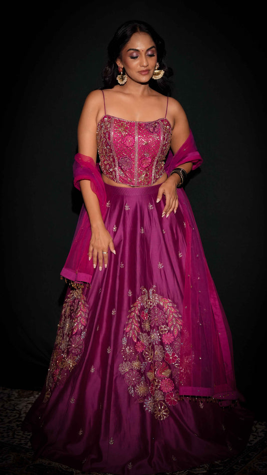 Shrima Rai In Husna Lehenga Set
