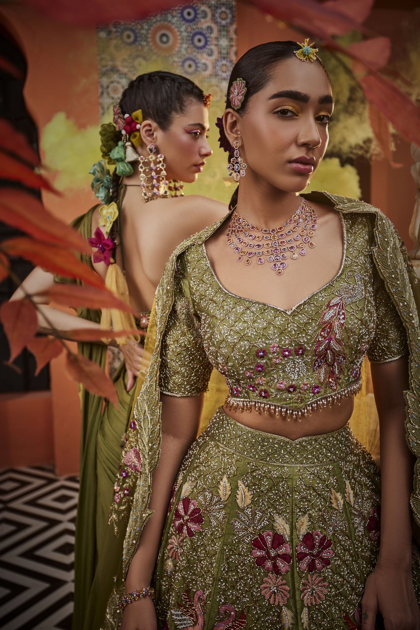 Morni Lehenga Set
