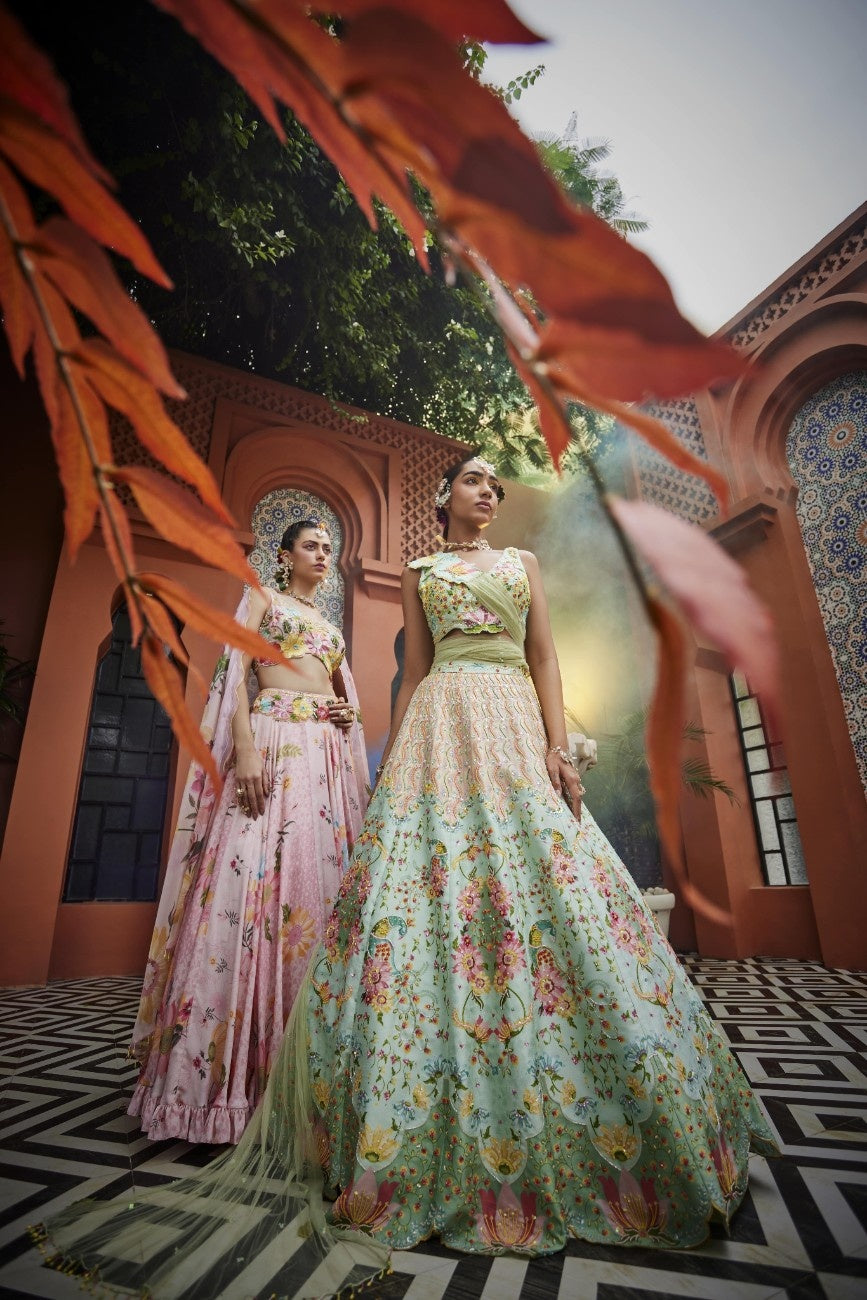 Glittering Meadows Lehenga Set