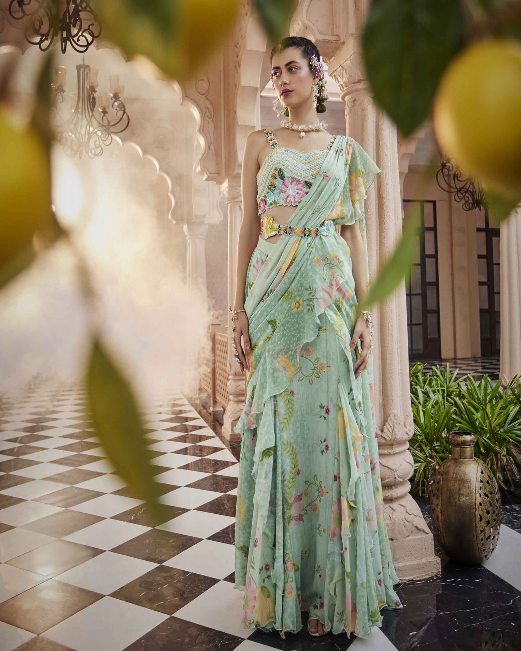 MINT MUSE SAREE